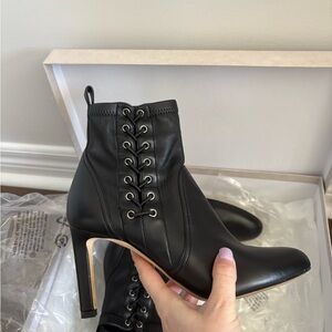 Jimmy Choo Black Heeled Boots LIKE NEW